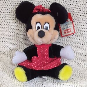 NWT Vintage Minnie Mouse Plush Toy